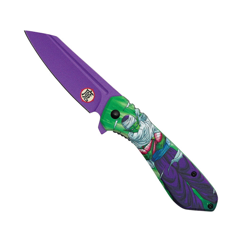 Piccolo Power Surge Assisted Opening Knife - Purple Steel