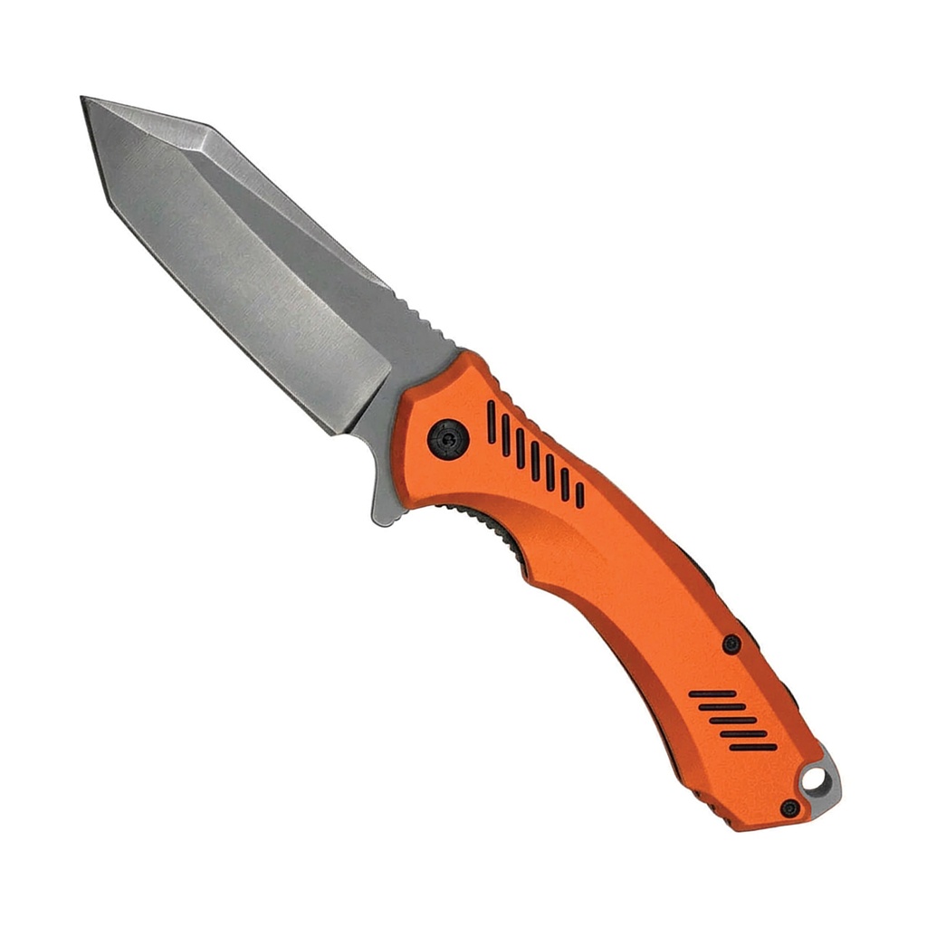 Signal Edge Work-Ready Pocket Knife - Orange Aluminum