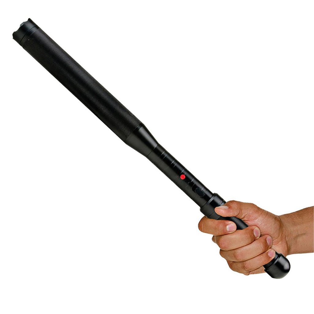 Night Guardian 3-in-1 Stun Gun Baton - Midnight Black