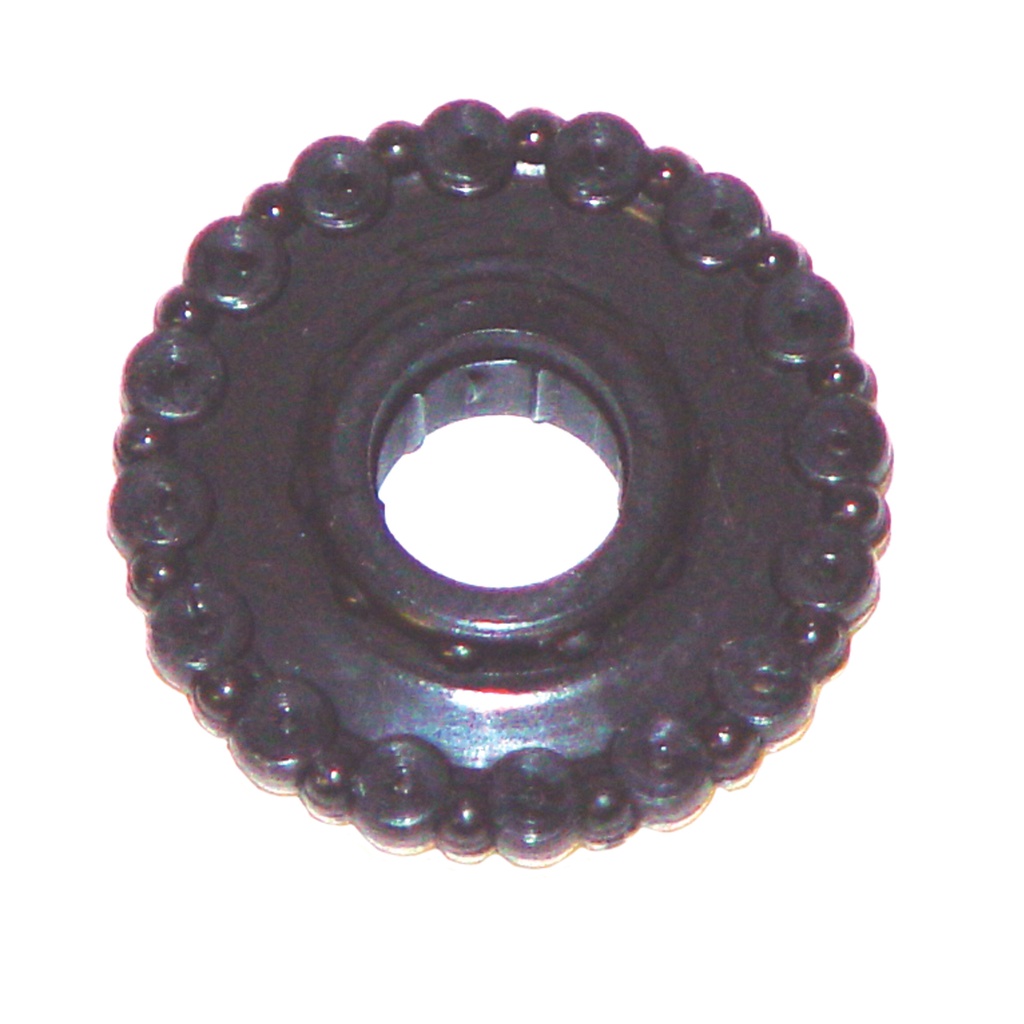 Tactile Ring Quick-Access Blowgun Dart Quiver - Black Polymer