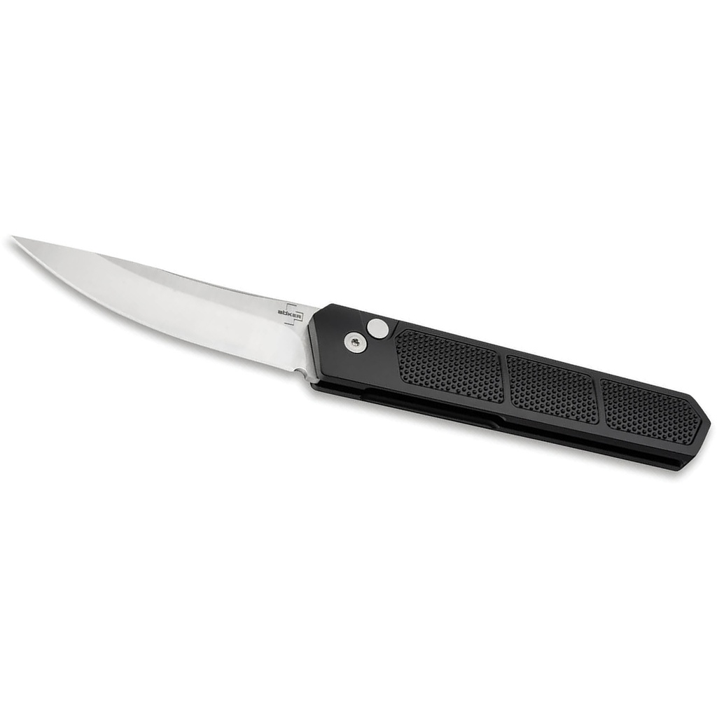 Kwaiken Minimalist Rapid-Deploy Automatic Knife - Black Aluminum