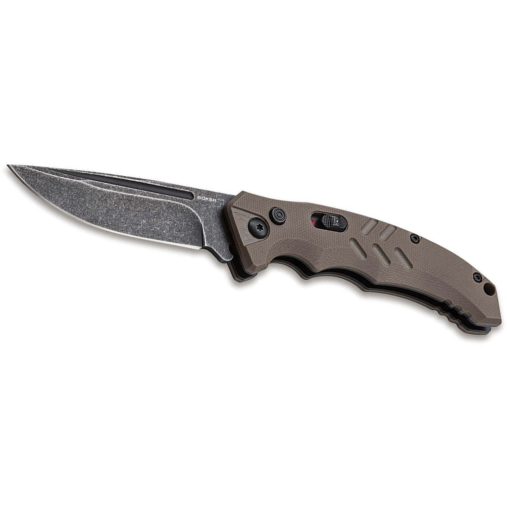 Desert Operator Push-Button Automatic Knife - Coyote G10