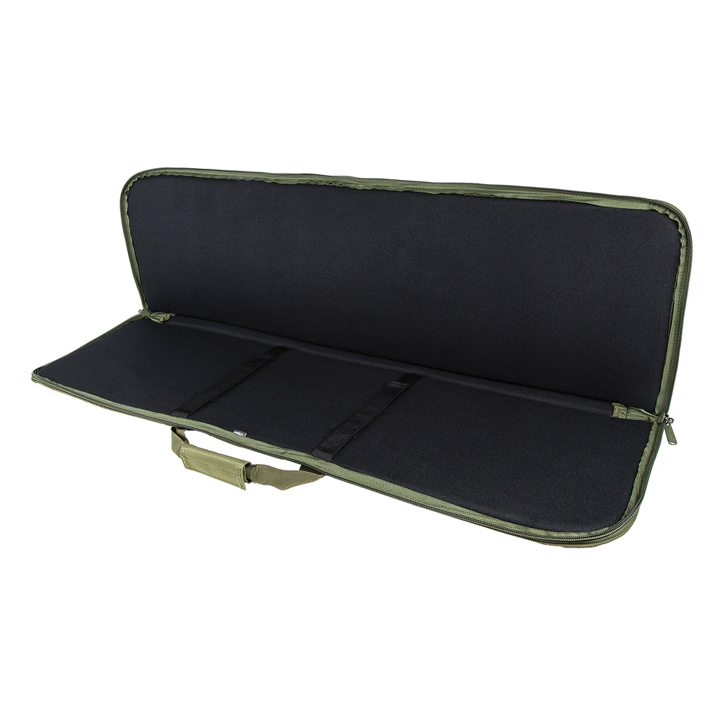 Range-Ready Quad-Pouch Carbine Case - Green PVC