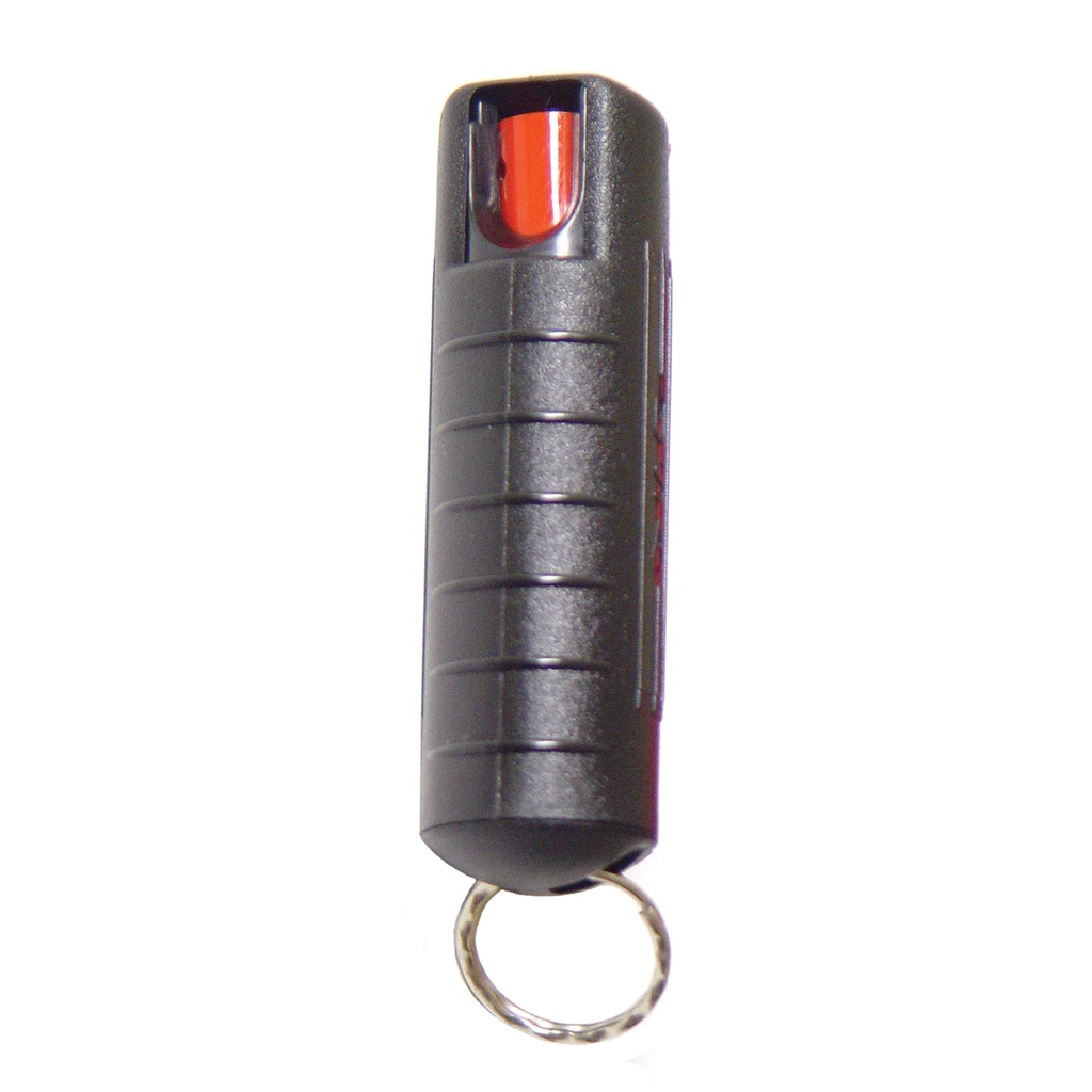 WindGuard Crowd-Safe Foam Pepper Spray - Black Hardshell