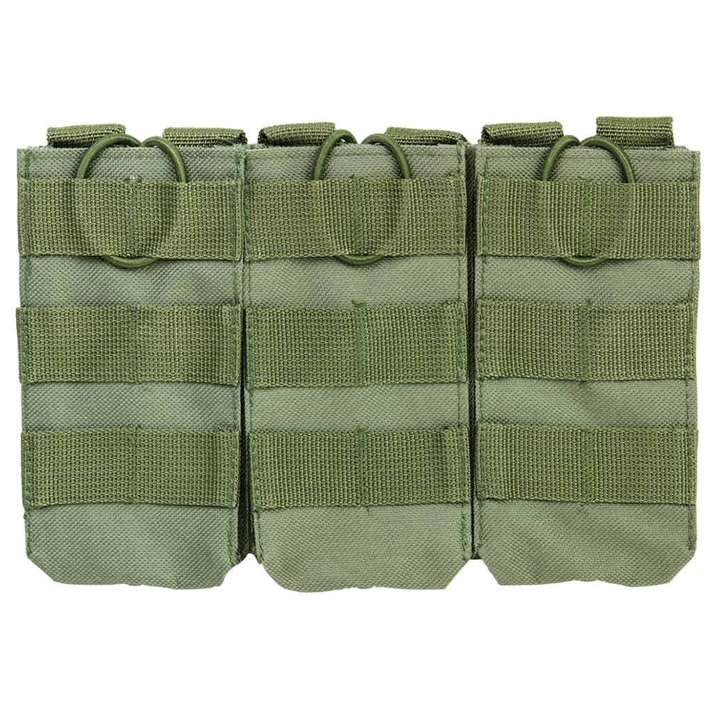 Battle Grid Rapid-Access Triple AR Mag Pouch - Green