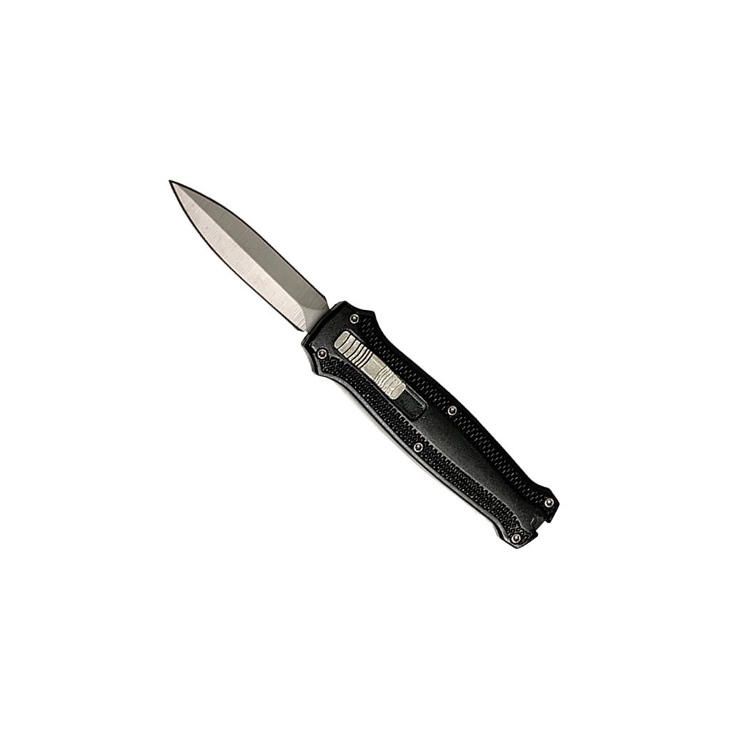 Stealth Slide Mini OTF Knife - Black Aluminum