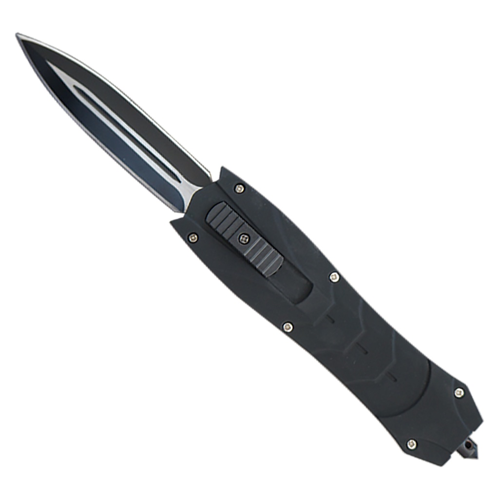 Stealth Fiber Quick-Deploy OTF Automatic Knife - Black