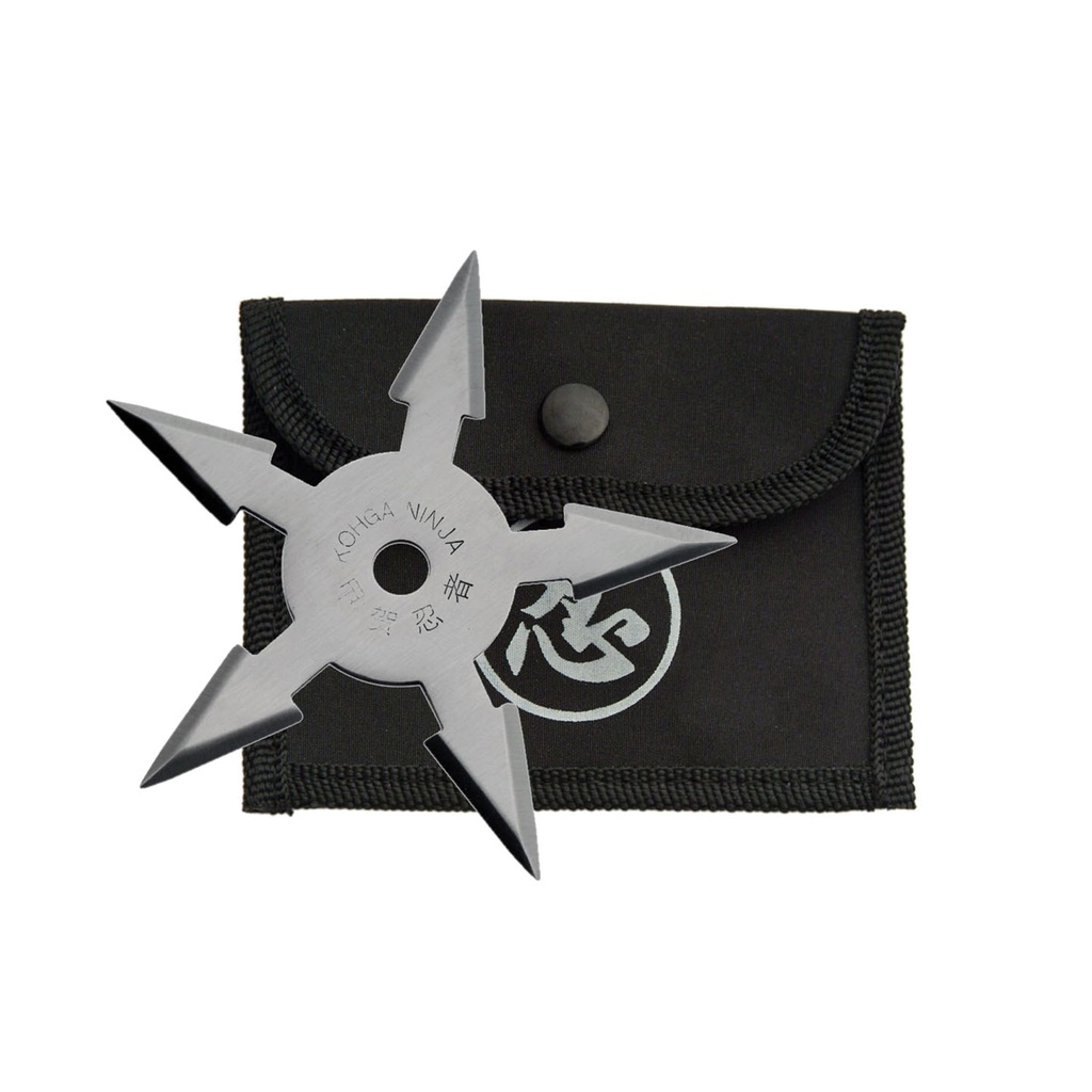 Celestial Balance Precision Throwing Star - Silver Steel