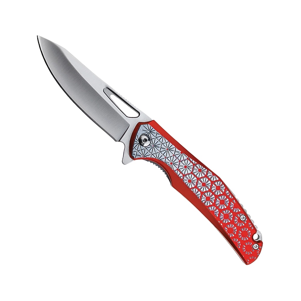 Enigma Thorn Spring-Assisted EDC Knife - Red Aluminum