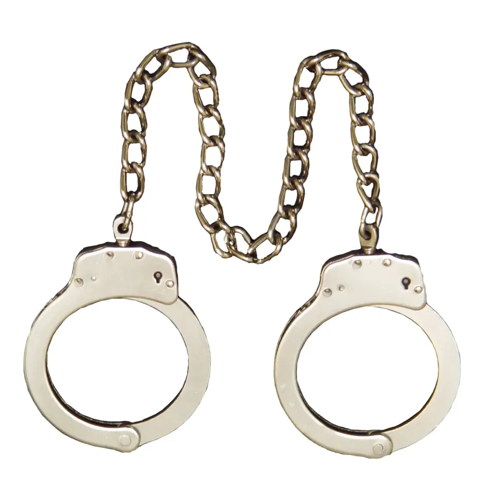 Guardian Grip Transport-Secure Leg Cuffs - Nickel Plated Steel