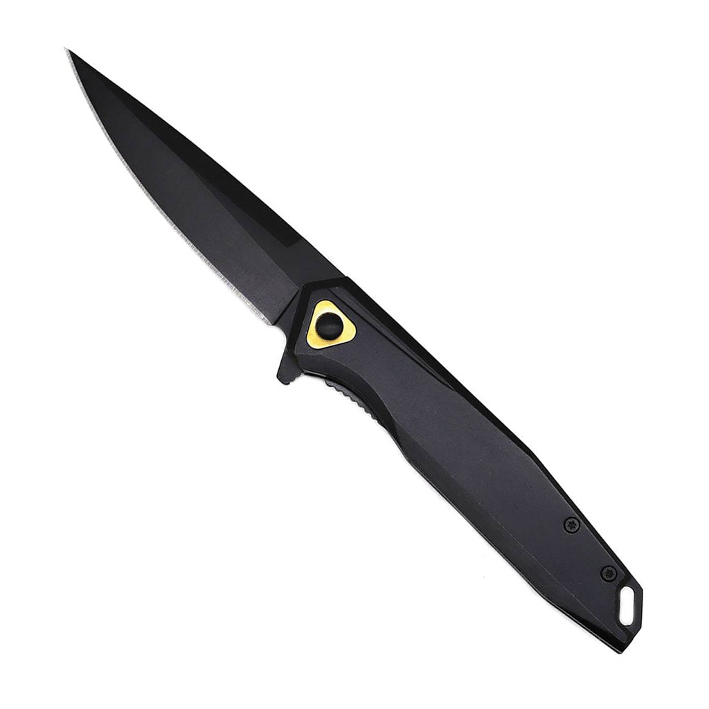 Shadow Pivot Tactical Assisted Folding Knife - Titanium Black