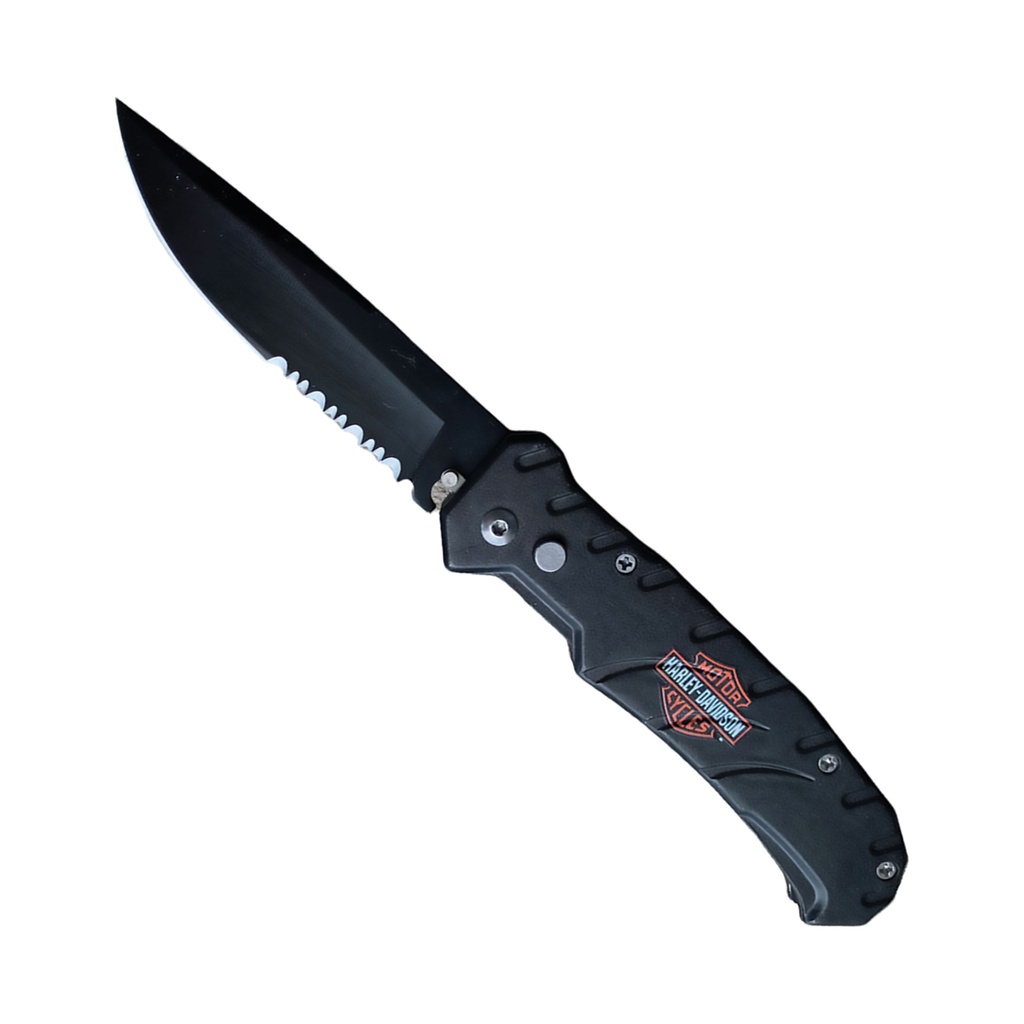 Silent Authority Quick-Deploy Automatic Knife - Matte Black