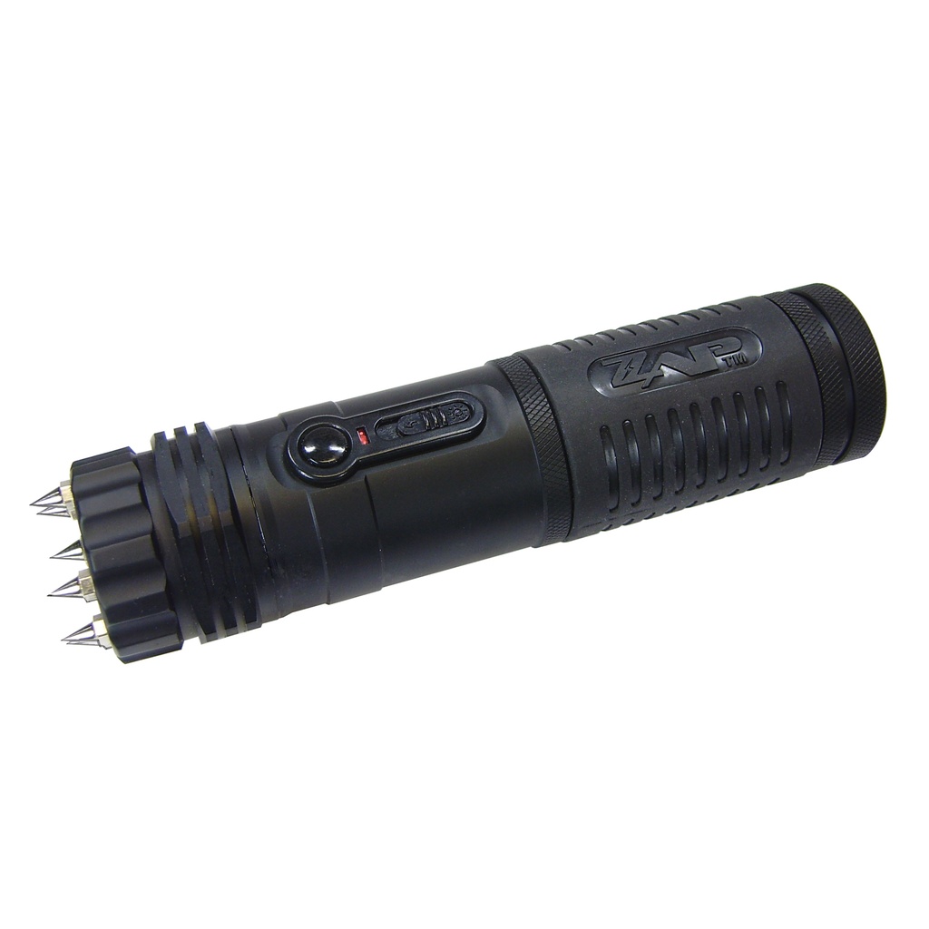 Midnight Spike Guardian Stun Gun Flashlight - Black
