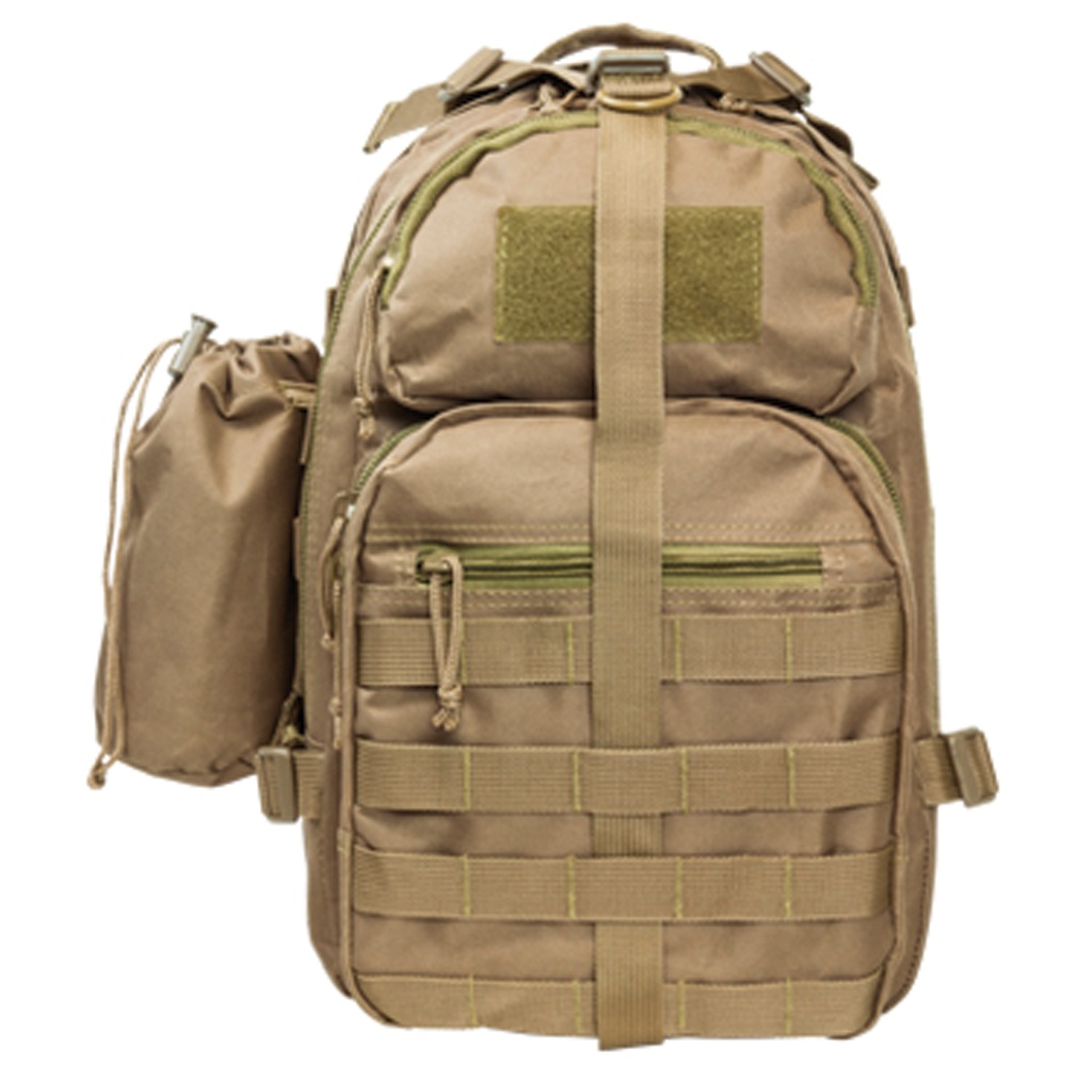 Covert Recon CCW Sling Backpack - Tan
