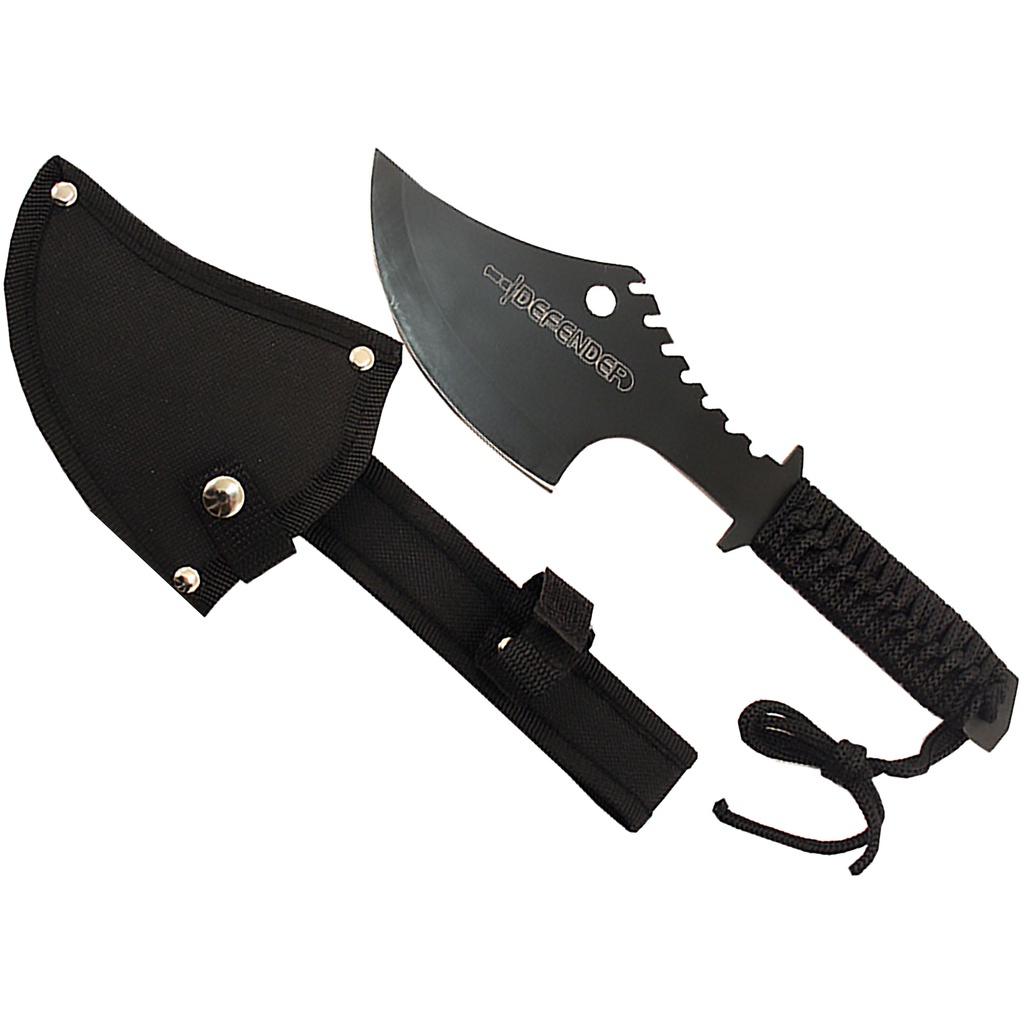 Silent Entry Tactical Throwing Axe - Black