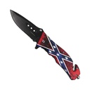 SAMPLE -Flagline Rapid-Response Spring Assisted Rescue Knife - Black Blade
