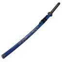 Dragon’s Oath Display Katana Sword - Blue Scabbard