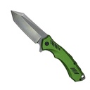 Signal Edge Rescue-Ready Pocket Knife - Green Aluminum