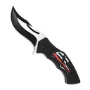 Thin Red Oath Punisher Assisted Opening Knife - Red Line