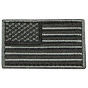 Shadow Banner Quick-Attach Morale Patch - Black Embroidered
