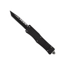 Covert Grip Quick-Deploy OTF Knife - Matte Black Tanto