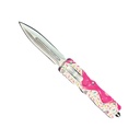 Frosted Flash OTF Automatic Knife - Pink Icing