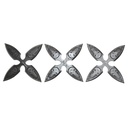 Reaper Mark Four-Point Throwing Star Set - Black
