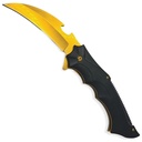 Raven Strike Spring-Assisted Karambit Knife - Black/Gold