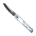 Aurora Surge Quick-Deploy Spring-Assisted Knife - Rainbow Chrome