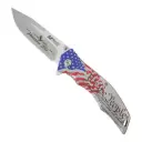 Liberty 250 We the People Spring Assisted Knife - Stonewash Steel